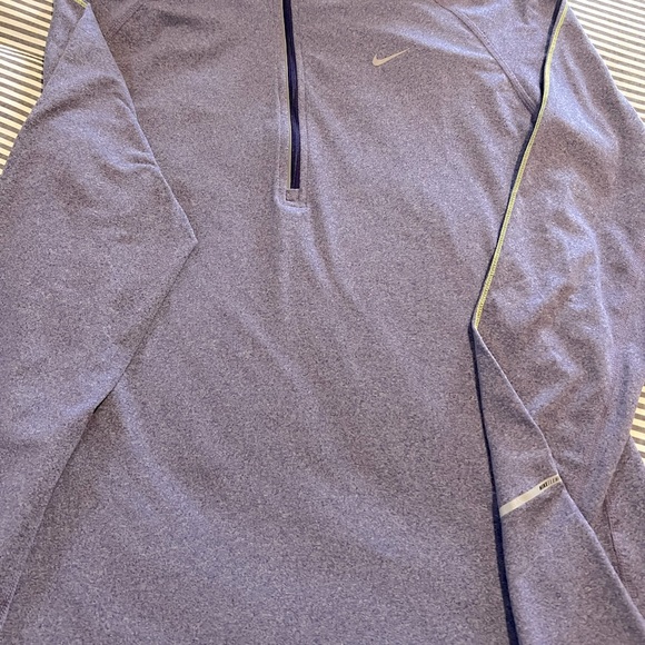 Nike Element Dri Fit 1/4 Zip Heathered Purple | Women’s | EUC | Size Medium - Picture 3 of 13